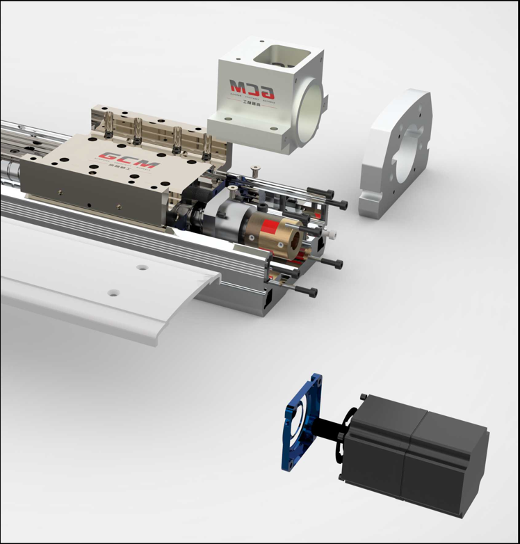 linear axis spindle mechanical module